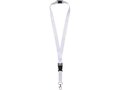 Balta gerecyclede PET lanyard met veiligheidsgesp 1