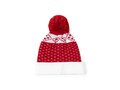 Kerstmuts beanie met pompon 6