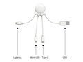 Octopus Eco kabel USB, Type C, Micro-USB, & Lightning