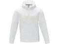 Sayan anorak heren sweater met halve rits en capuchon 2