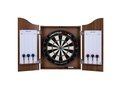 Houten darts set kabinet