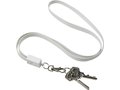 Lanyard met laadkabel voor USB, micro USB en Lightning 6