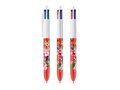 BIC 4 Colours balpen + lanyard 12