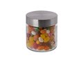 Glazen pot 0,35 liter gevuld met Jelly beans 1