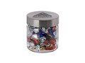 Glazen pot 0,35 liter gevuld met Metallic Sweets