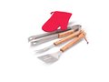 Barbecue set met schort 1