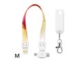 Custom-Made Sublimatie lanyard met 3-in-1 oplaadkabel – volledig eigen design 5
