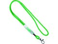 Custom-Made Polyester lanyard met transparante slider – volledig eigen design