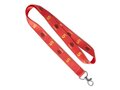 Custom-Made Polyester lanyard met reflecterende vezels – volledig eigen design