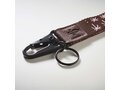 Custom-Made Tweekleurige band met karabijnhaak en sleutelring – volledig eigen design 6