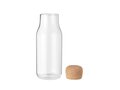 Glazen karaf met kurk - 600 ml 2