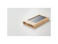 Solar bamboe powerbank - 4000 mAh 3