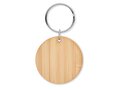 Ronde bamboe sleutelhanger 2