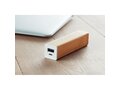 Bamboe powerbank balk - 2200 mAh 3