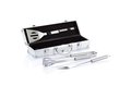 3-delige barbecue set in aluminium koffer