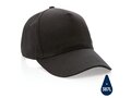 Impact 5 panel 280gr recycled katoenen cap met AWARE™ tracer