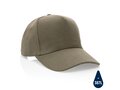 Impact 5 panel 280gr recycled katoenen cap met AWARE™ tracer 98