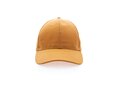 Impact gerecycled katoenen Luxe cap met AWARE tracer 22