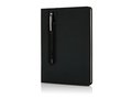 Standaard hardcover PU A5 notitieboek met stylus pen