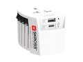 SKROSS MUV 2-polige wereldreisadapter met USB A en C 1