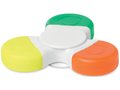 Spinmark handspinner met 3 kleuren highlighters 1