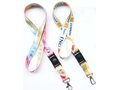 Budget Sublimation lanyard met buckle 15 mm