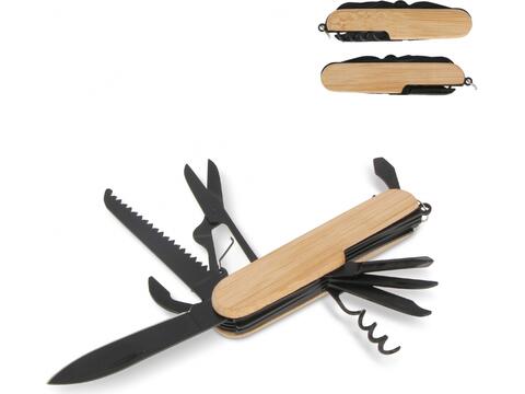 Multitool bamboe 9 functies