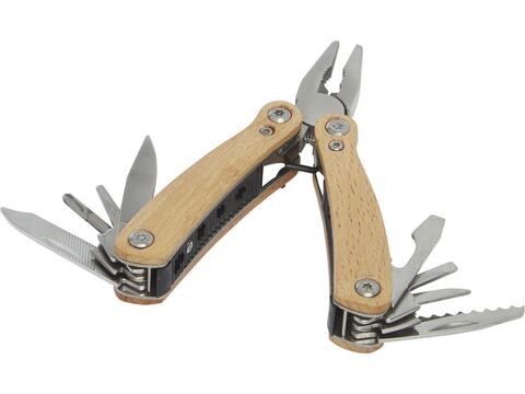 Anderson middelgrote houten multitool met 12 functies