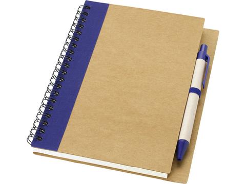 Gerecycled notitieboek met pen