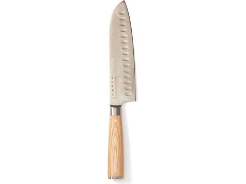 VINGA Hattasan Damascus Santoku mes