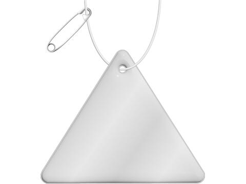 RFX™ driehoekige reflecterende pvc hanger