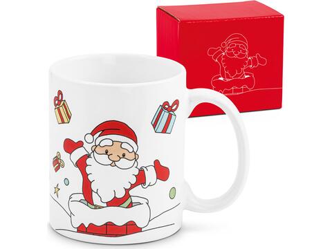 Mok met kerstversiering - 350 ml