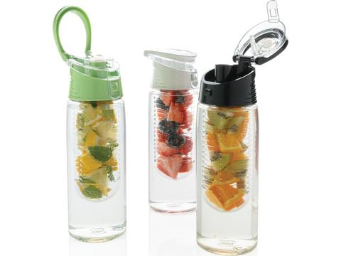 Afsluitbare waterfles met infuser - 700 ml