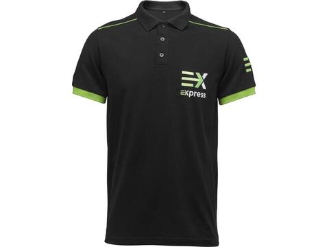 Custom-Made Stijlvolle katoenen polo met contrastbiezen 190g – volledig eigen design