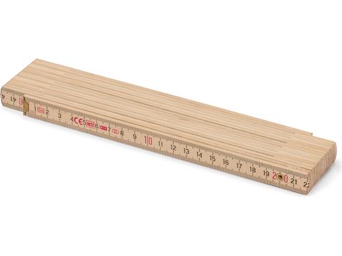 Houten duimstok vouwmeters - 3 meter