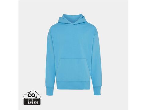 Iqoniq Yoho gerecycled katoen relaxed hoodie