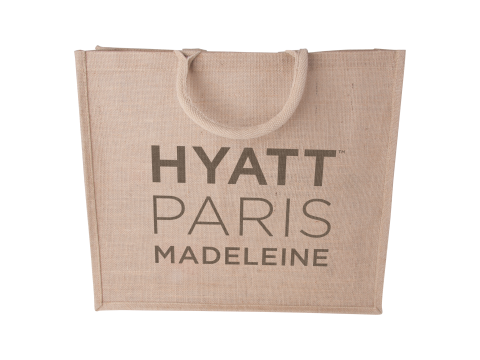 Jute big shopper 45x40x12cm