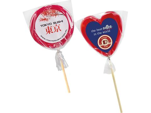 Lollipops met label