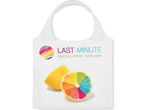 Custom-Made Opvouwbare tas van gerecycled rPET met binnenzak – volledig eigen design