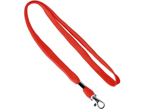 Custom-Made Ronde polyester lanyard met metalen klem – volledig eigen design