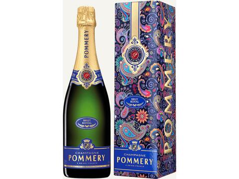 Pommery Brut Champagne Royal + feestverpakking