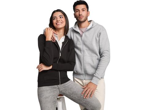 Roly Montblanc unisex hoodie met volledige rits