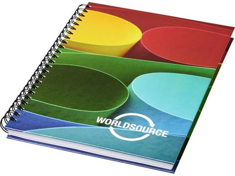 Wire-o A4 notitieboek met harde cover bedrukken