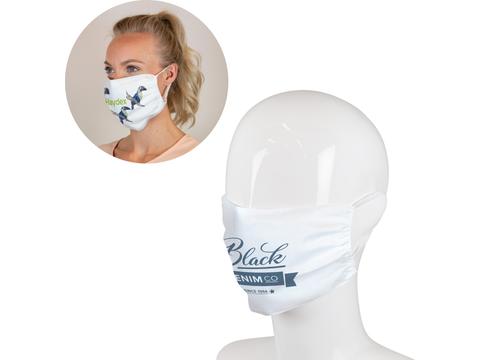 Zacht dubbellaags mondmasker - herbruikbaar