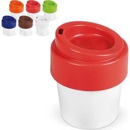 Bio koffiebeker met deksel - 240 ml