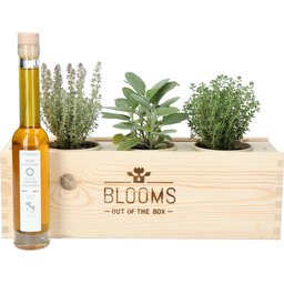 Bloomsbox kruiden met olijfolie en risottorijst