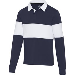 Clyde unisex GOTS organic rugbypolo sweatshirt bedrukken