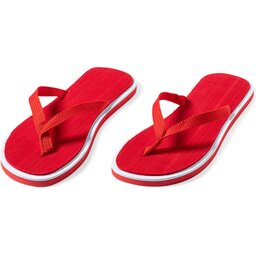 Flip-flops met dikke zolen