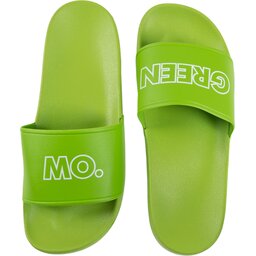 Groene Badslippers - eigen design