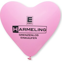 Hartballonnen roze